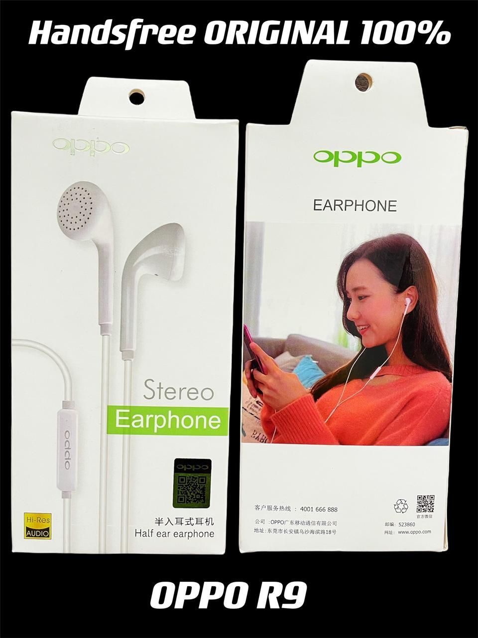HEADSET OPPO R9 ORIGINAL 100% (NG)